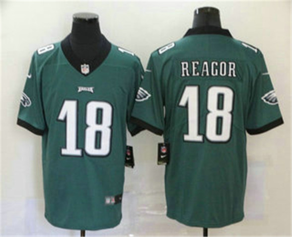 2020 Philadelphia Eagles #18 Jalen Reagor Midnight Green Vapor Untouchable Stitched NFL Nike Limited