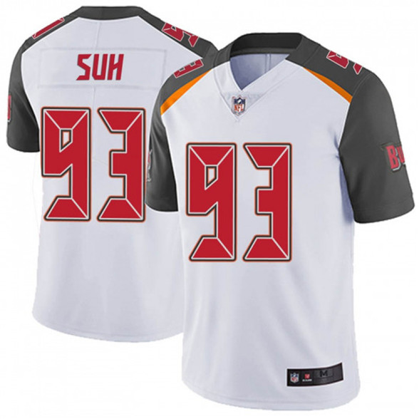 2020 Nike Tampa Bay Buccaneers #93 Ndamukong Suh Limited Vapor Untouchable White Jersey