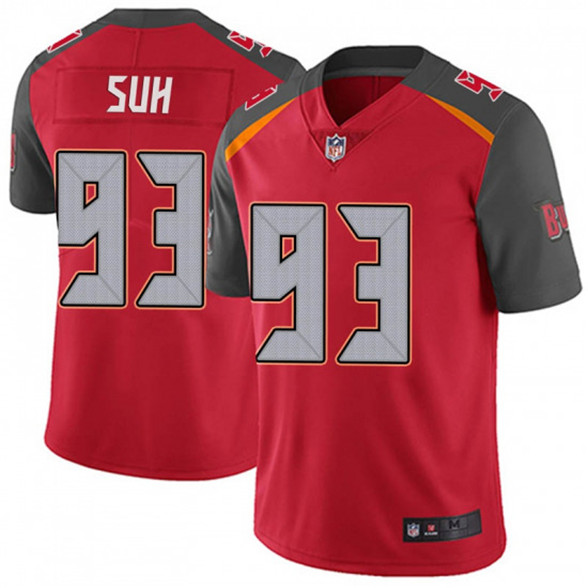2020 Nike Tampa Bay Buccaneers #93 Ndamukong Suh Limited Team Color Vapor Untouchable Red Jersey
