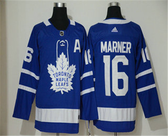 2020 Men's Toronto Maple Leafs #16 Mitchell Marner Royal Blue With A Patch Adidas Stitched NHL Jerse