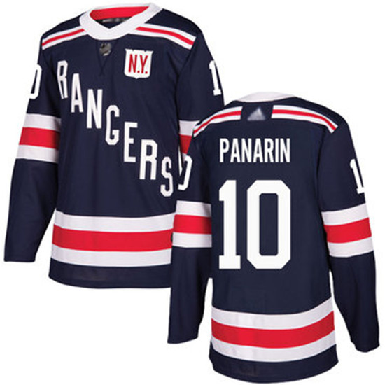 2020 Rangers #10 Artemi Panarin Navy Blue Authentic 2018 Winter Classic Stitched Hockey Jersey