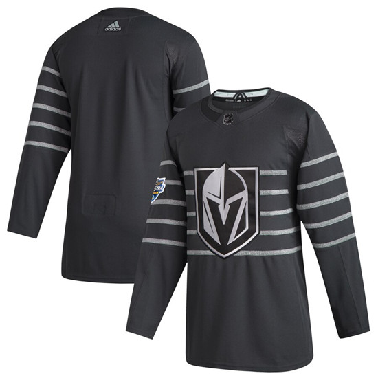 2020 Men's Vegas Golden Knights Blank Gray NHL All-Star Game Adidas Jersey