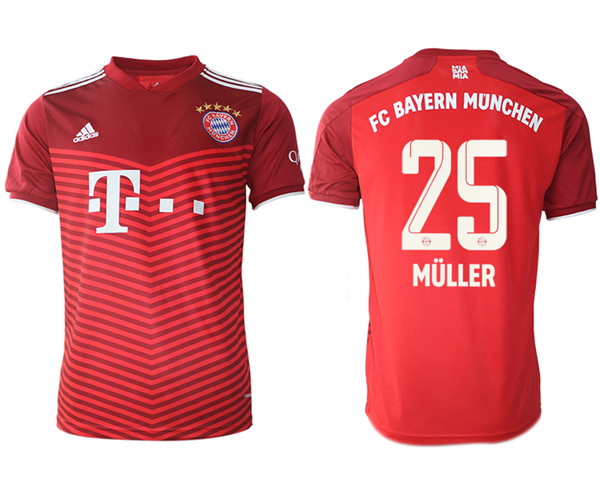 Men's FC Bayern Munchen #25 Thomas M