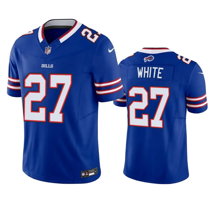 Men's Buffalo Bills #27 Tre'Davious White Blue 2023 F.U.S.E. Vapor Untouchable Limited Stitched Jers