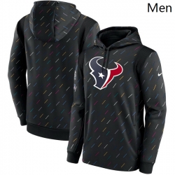 Houston Texans Nike Charcoal 2021 Crucial Catch Therma Pullover Hoodie