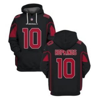 Arizona Cardinals #10 DeAndre Hopkins Black 2021 Pullover Hoodie