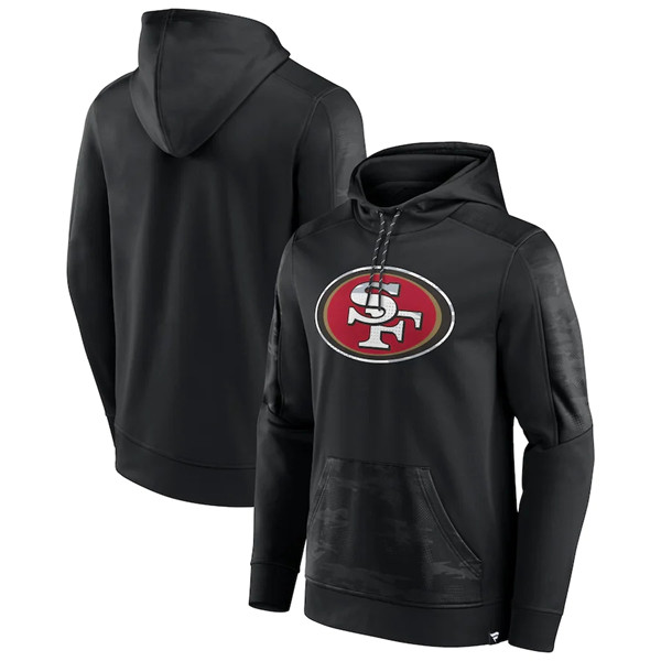 San Francisco 49ers Black On The Ball Pullover Hoodie