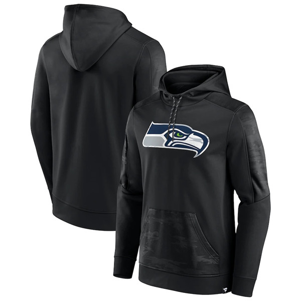 Seattle Seahawks Black On The Ball Pullover Hoodie