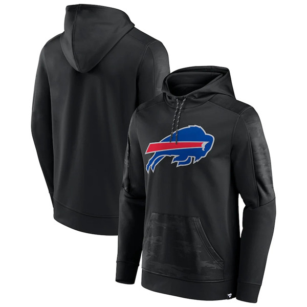 Buffalo Bills Black On The Ball Pullover Hoodie