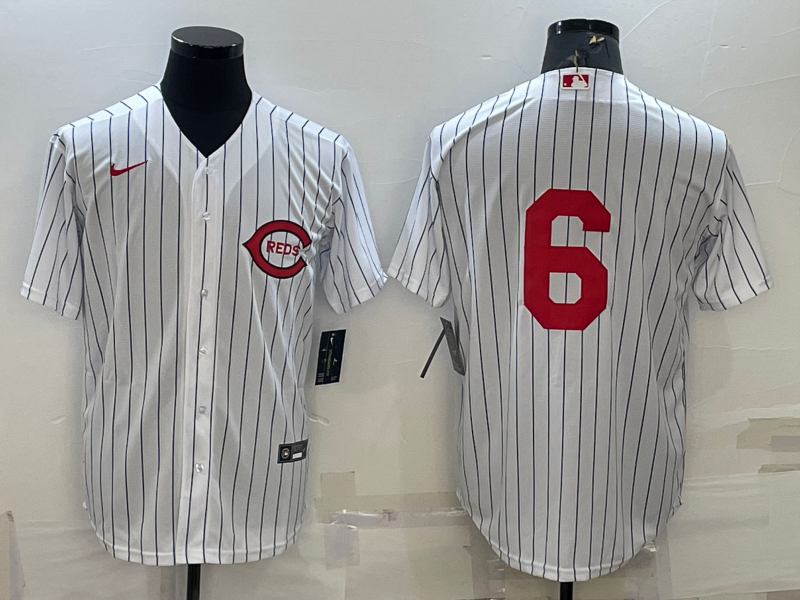 Cincinnati Reds #6 Jonathan India 2022 White Field of Dreams Stitched Baseball Jersey