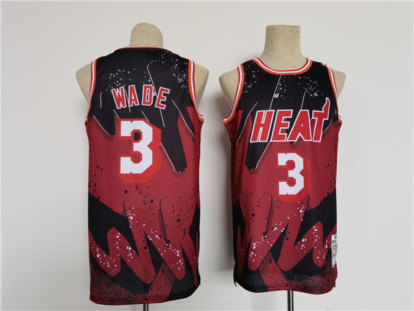 Miami Heat #3 Dwyane Wade Throwback basketball Jersey