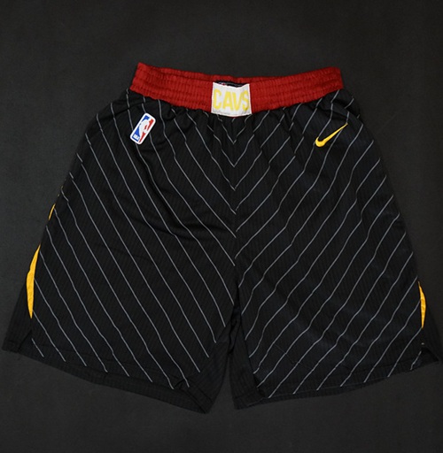 Nike Cleveland Cavaliers Black Swingman Basketball Shorts