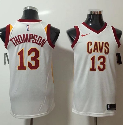 Nike Cavaliers #13 Tristan Thompson White NBA Swingman Association Edition Jersey