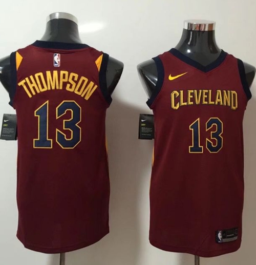 Nike Cavaliers #13 Tristan Thompson Red NBA Swingman Icon Edition Jersey
