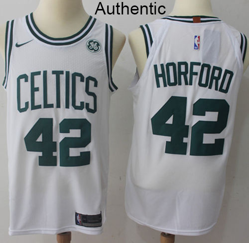 Nike Celtics #42 Al Horford White NBA Authentic Association Edition Jersey