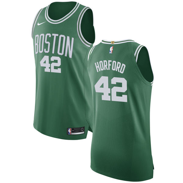 Nike Celtics #42 Al Horford Green NBA Authentic Icon Edition Jersey