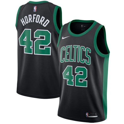 Nike Celtics #42 Al Horford Black NBA Swingman Statement Edition Jersey