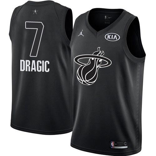 Nike Heat #7 Goran Dragic Black NBA Jordan Swingman 2018 All-Star Game Jersey