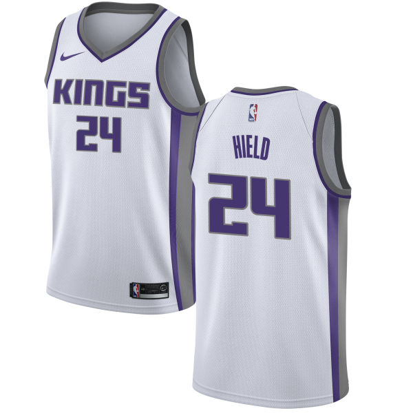 Nike Kings #24 Buddy Hield White NBA Swingman Association Edition Jersey
