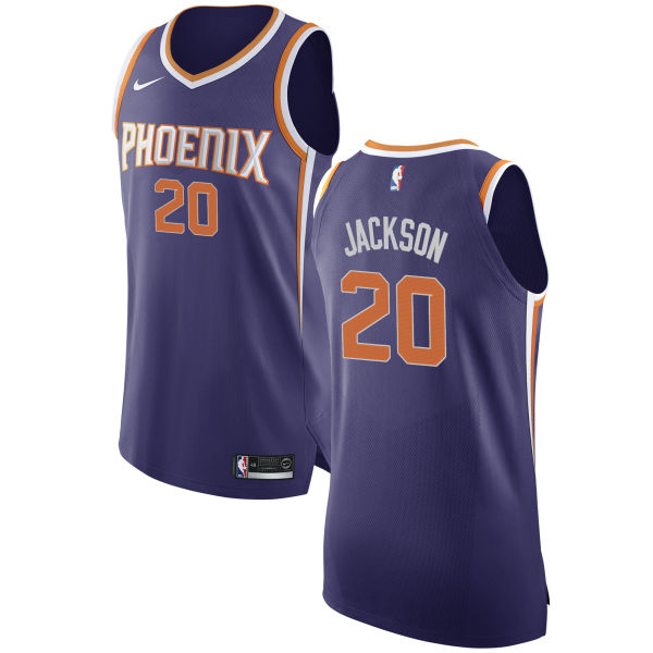 Nike Suns #20 Josh Jackson Purple NBA Authentic Icon Edition Jersey
