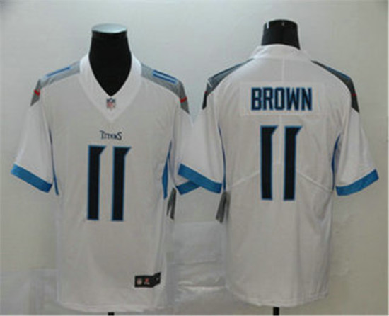 2020 Tennessee Titans #11 A.J. Brown White New 2018 Vapor Untouchable Limited Jersey