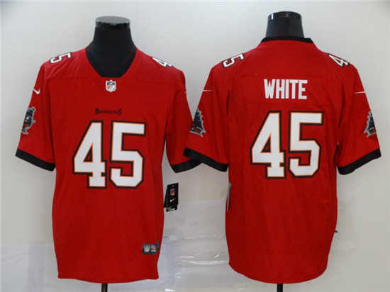 2020 Tampa Bay Buccaneers #45 Devin White Red 2020 NEW Vapor Untouchable Stitched NFL Limited Jersey