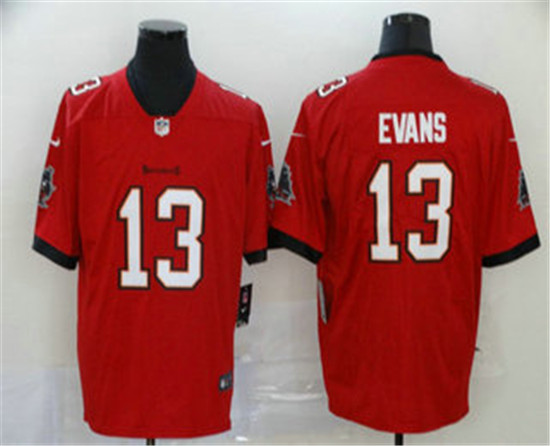 2020 Tampa Bay Buccaneers #13 Mike Evans Red 2020 NEW Vapor Untouchable Stitched NFL Limited Jerseys