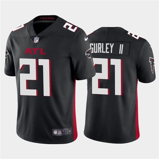 2020 Atlanta Falcons #21 Todd Gurley II Black New Vapor Untouchable Limited Jersey