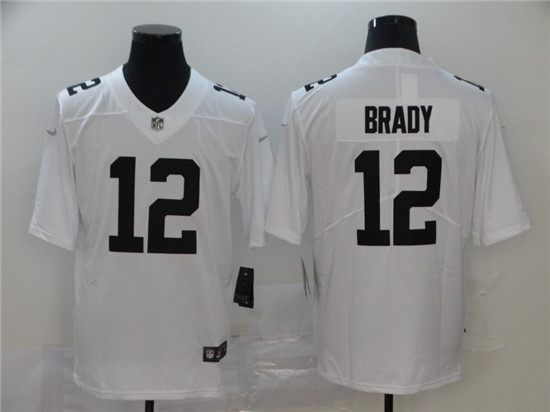 2020 Tampa Bay Buccaneers #12 Tom Brady White 2020 Color Rush Fashion NFL Limited Jersey