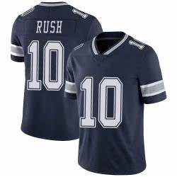 Dallas Cowboys #10 Cooper Rush Navy Vapor Limited Stitched Jersey