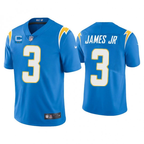 Los Angeles Chargers 2022 #3 Derwin James Jr. Blue With 2-star C Patch Vapor Untouchable Limited Sti