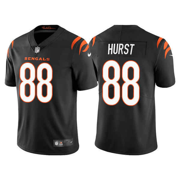Cincinnati Bengals #88 Hayden Hurst Black Vapor Untouchable Limited Stitched Jersey