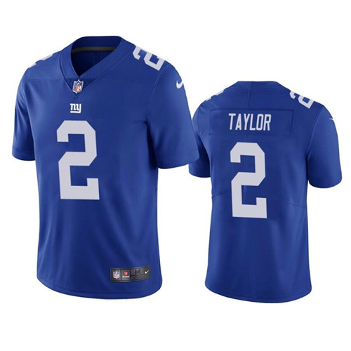 New York Giants #2 Tyrod Taylor Royal Vapor Untouchable Limited Stitched Jersey