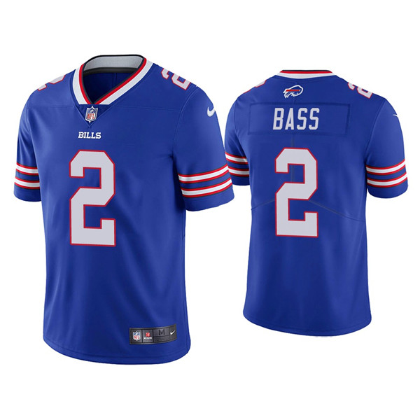 Buffalo Bills #2 Tyler Bass Blue Vapor Untouchable Limited Stitched Jersey