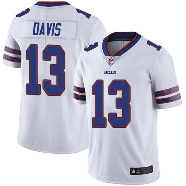 Buffalo Bills #13 Gabriel Davis White Vapor Untouchable Limited Stitched Jersey