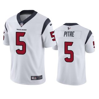 Houston Texans #5 Jalen Pitre White Vapor Untouchable Limited Stitched Jersey