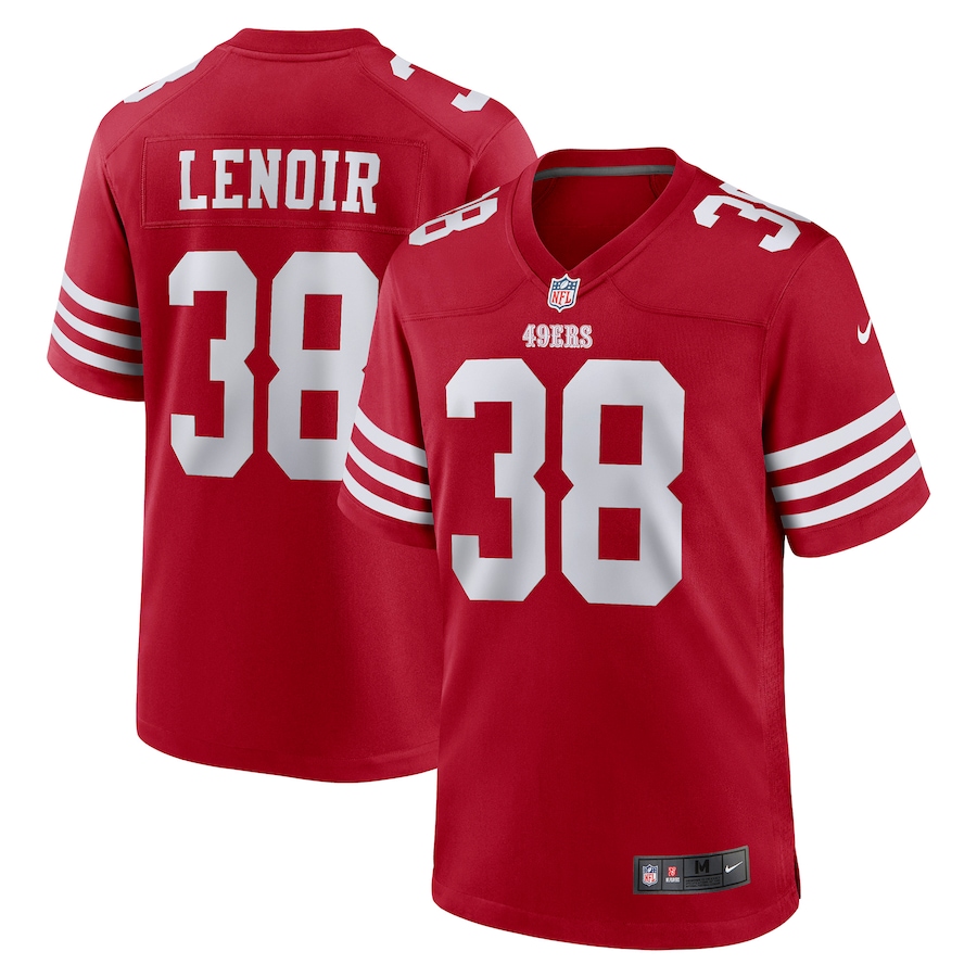 San Francisco 49ers #38 Deommodore Lenoir 2022 Red Vapor Untouchable Stitched Football Jersey
