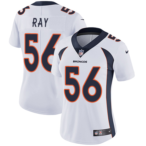 Nike Broncos #56 Shane Ray White Women's Stitched NFL Vapor Untouchable Limited Jersey