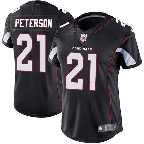 Nike Cardinals #21 Patrick Peterson Black Alternate Women's Stitched NFL Vapor Untouchable Limited J