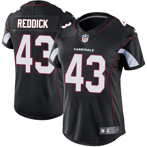 Nike Cardinals #43 Haason Reddick Black Alternate Women's Stitched NFL Vapor Untouchable Limited Jer