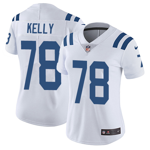 Nike Colts #78 Ryan Kelly White Women's Stitched NFL Vapor Untouchable Limited Jersey