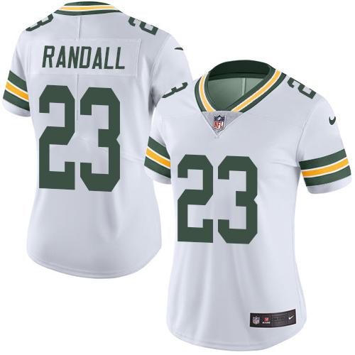 Nike Packers #23 Damarious Randall White Women's Stitched NFL Vapor Untouchable Limited Jersey