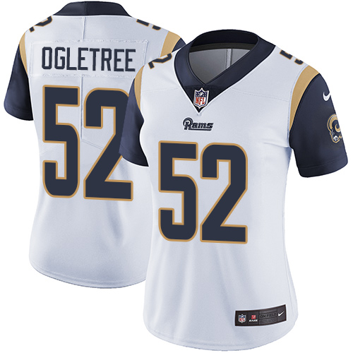 Nike Rams #52 Alec Ogletree White Women's Stitched NFL Vapor Untouchable Limited Jersey