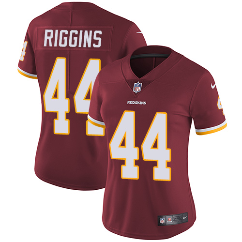 Nike Redskins #44 John Riggins Burgundy Red Team Color Women's Stitched NFL Vapor Untouchable Limite