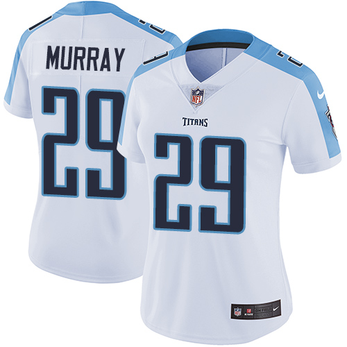Nike Titans #29 DeMarco Murray White Women's Stitched NFL Vapor Untouchable Limited Jersey