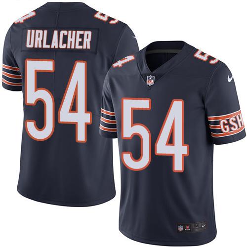 Nike Bears #54 Brian Urlacher Navy Blue Team Color Youth Stitched NFL Vapor Untouchable Limited Jers