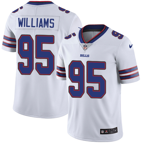 Nike Bills #95 Kyle Williams White Youth Stitched NFL Vapor Untouchable Limited Jersey