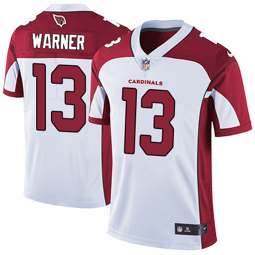 Nike Cardinals #13 Kurt Warner White Youth Stitched NFL Vapor Untouchable Limited Jersey