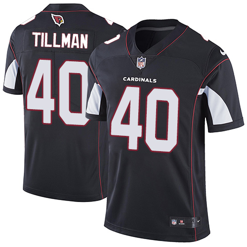 Nike Cardinals #40 Pat Tillman Black Alternate Youth Stitched NFL Vapor Untouchable Limited Jersey