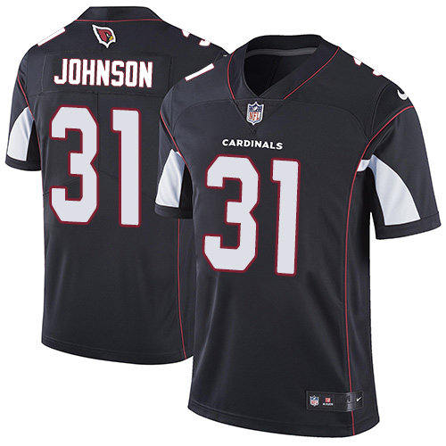 Nike Cardinals #31 David Johnson Black Alternate Youth Stitched NFL Vapor Untouchable Limited Jersey